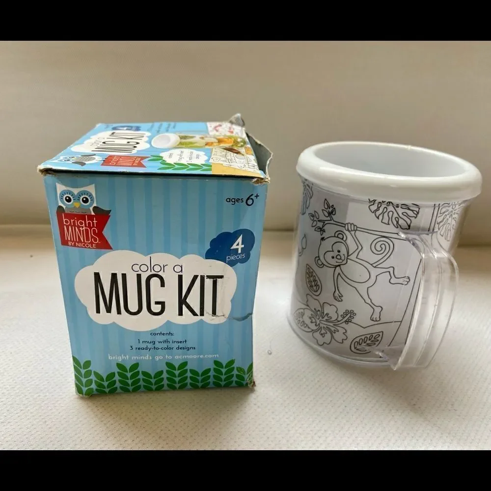 Color a Mug Kit - Bright Minds by Nicole.